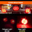Luces LED traseras planas 3 1/4" para Harley Touring