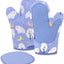 Set 3 Manoplas Hornillo Soportes Algodón Silicona Antiderrap