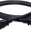 Cable extensión NEMA 515R a 515P 25ft negro