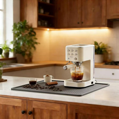 Tapete de silicona para café 10x14 pulgadas impermeable resistente al calor