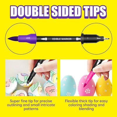 14 Pzas Marcadores Comestibles para Colorear Galletas Fondant