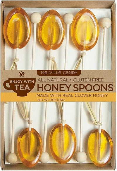 Set 6 cucharas y paletas madera para té café bebidas calientes