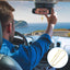 Dije cruz para espejo retrovisor automóvil dorado