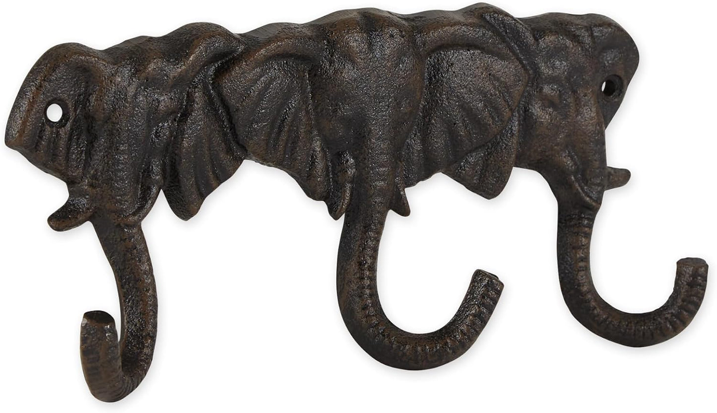 Gancho pared elefante triple
