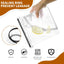 6 Pzas Recipientes Cereales 4L con Tapas y Boquilla