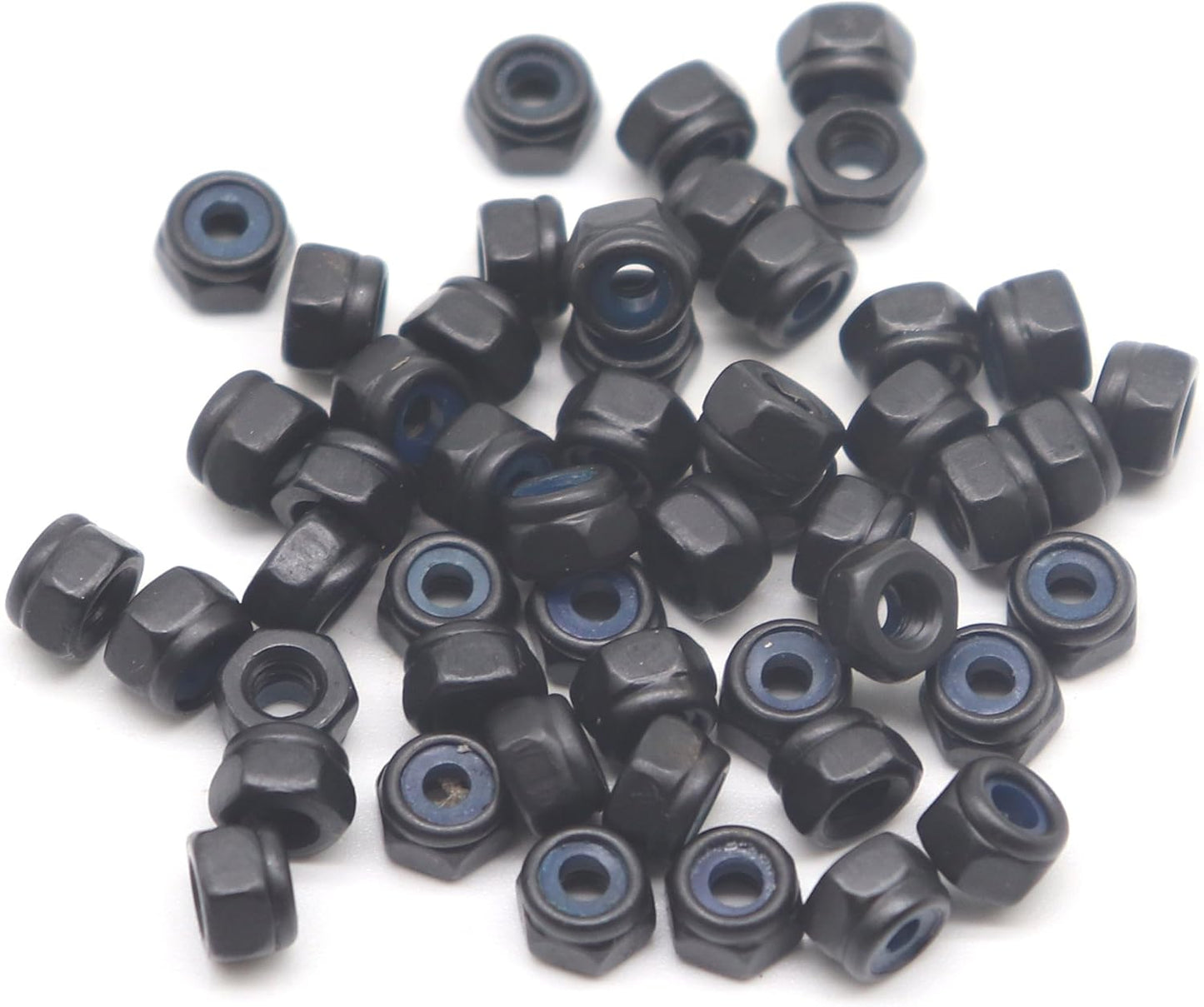 100 Pzas Tuercas Autoblocantes M3-0.020pulg