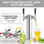 Torre Kegerator doble grifo 3" acero inox