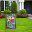 Bandera jardín primavera 12x18pulg doble cara decoración exterior