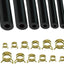 Kit mangueras vacío silicona 1/8-3/8 5" 6 Pzas