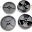 Ruedas cubierta 5 pulg con tuercas para MTD Toro 112-0677