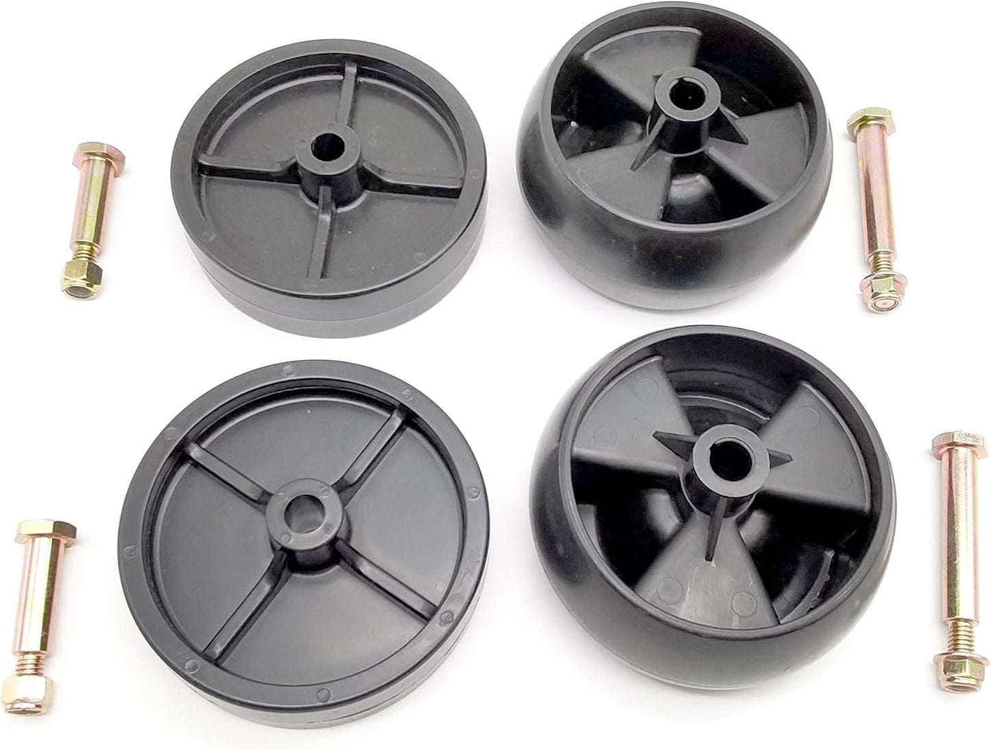 Ruedas cubierta 5 pulg con tuercas para MTD Toro 112-0677