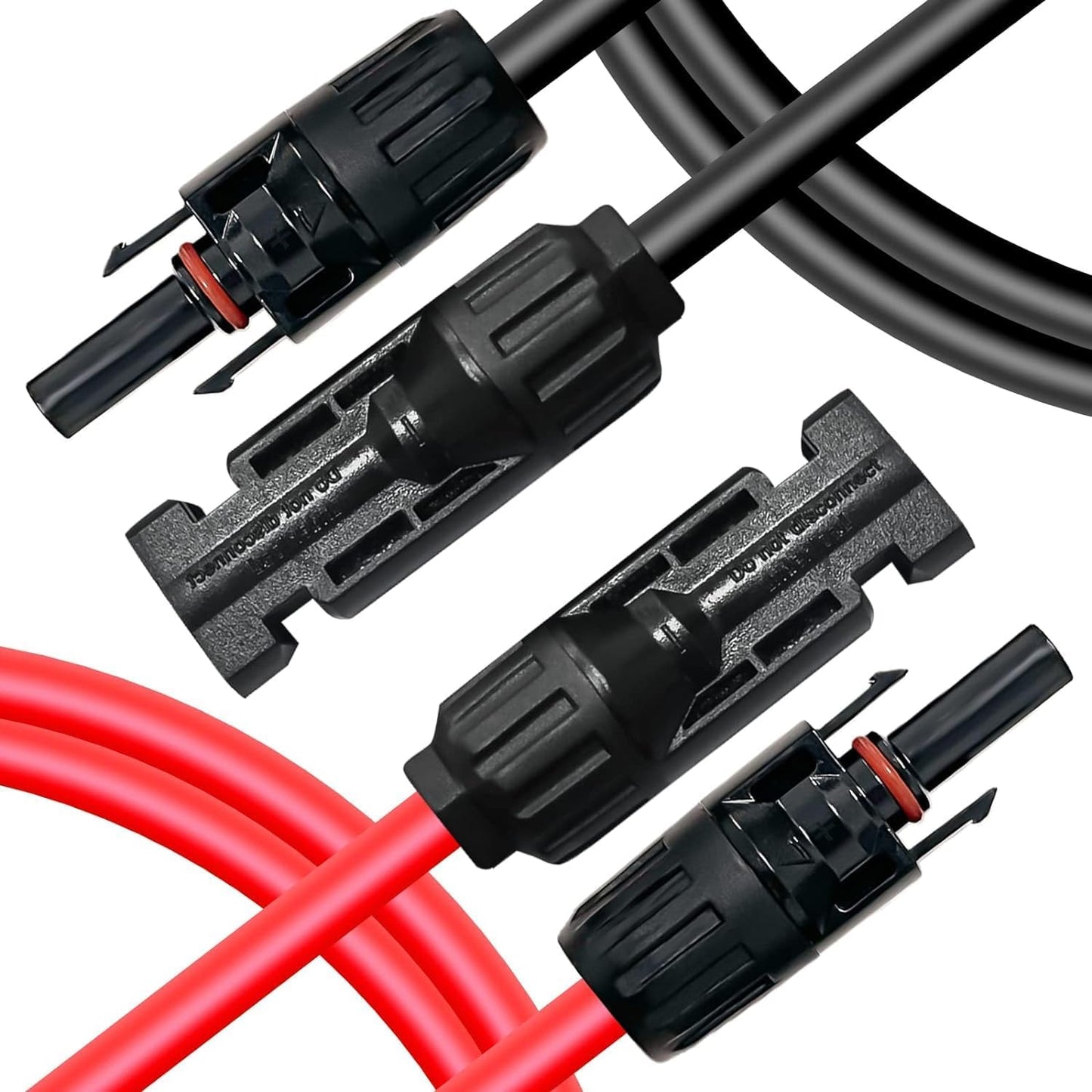 Cable extensión solar 10-12AWG 1500V con enchufe
