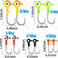 Set 30 Pzas Cabezas Plantilla Pesca 1/32-3/8 oz