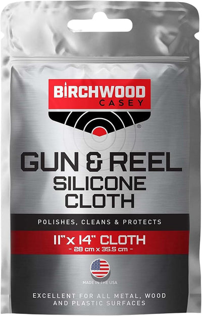 Paño limpieza acero inox 11x14 pulg para armas y equipo deportivo