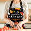 Delantal España con bolsillos regalo cocina