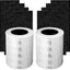 2 Filtro H13 HEPA y 8 prefiltros carbón Hunter HP670