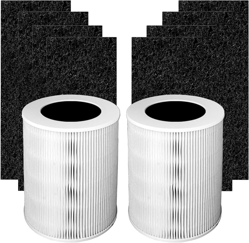 2 Filtro H13 HEPA y 8 prefiltros carbón Hunter HP670