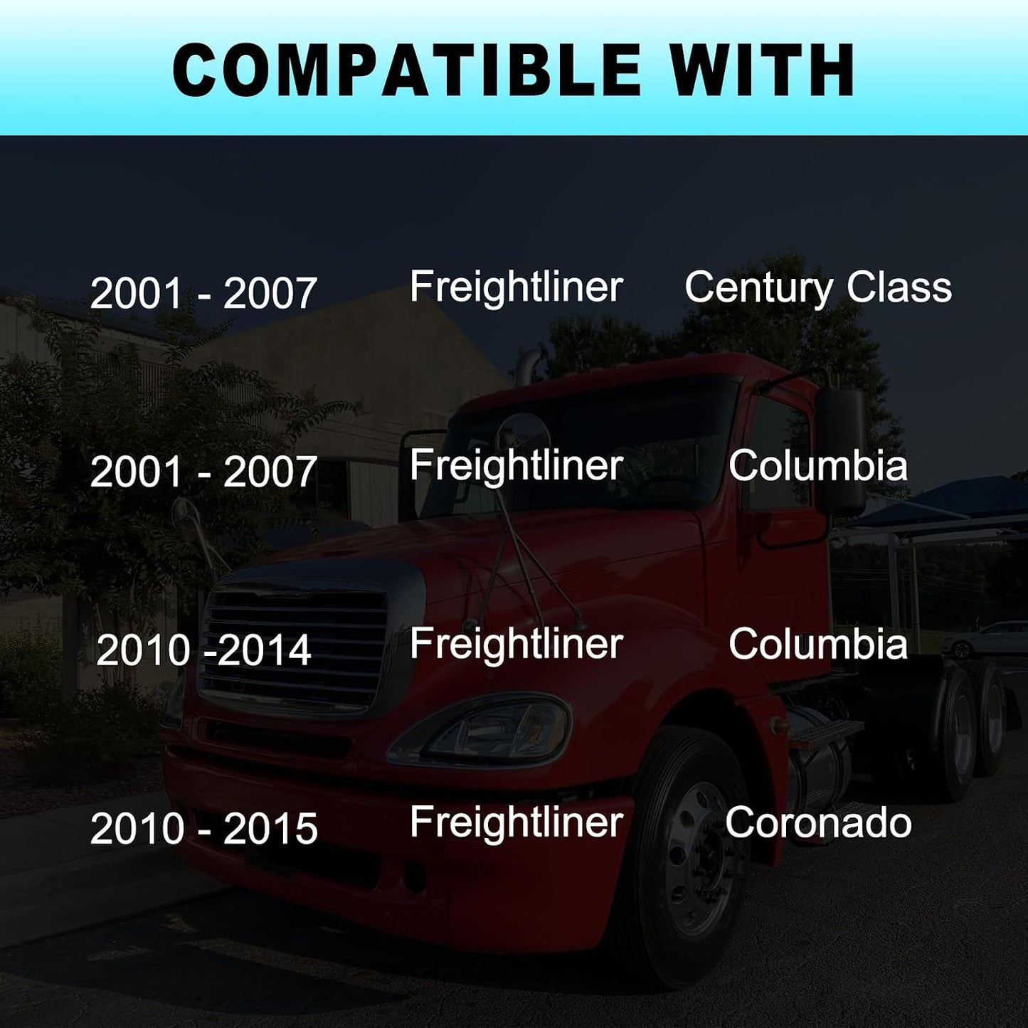 Tanque refrigerante motor comp Freightliner Century 01-07