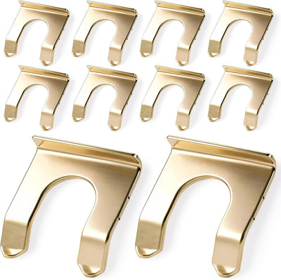 10 Pzas Clips Freno Metal Forma U Retenedor Manguera