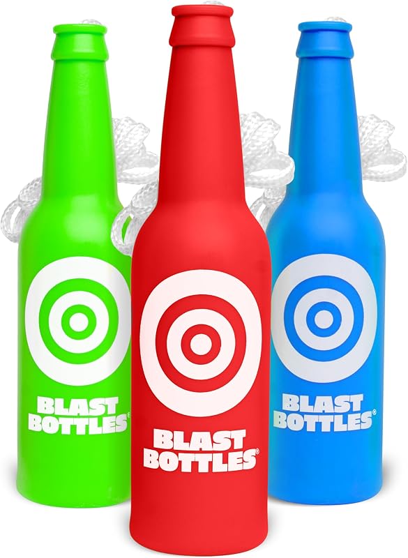 Blast Bottles 3 o 6 Pzas Botellas Resistentes para Tiro con Cuerda