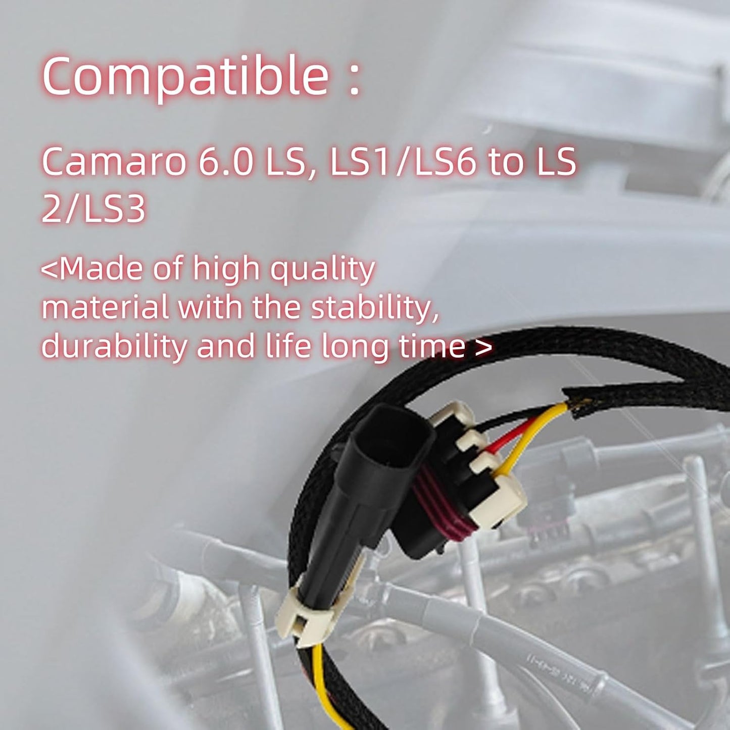 Arnés adaptador extensión 37" LSX comp Camaro 6.0 LS