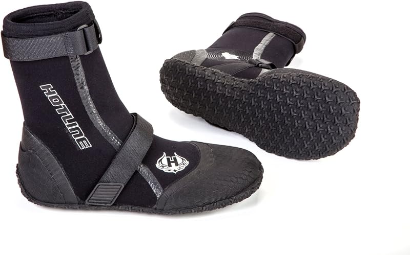 Botines Reflex Split Toe 0.118pulg Negro