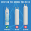 Repuesto filtro agua Frigidaire FPPWPU01 PurePour PWFP1 pack 2