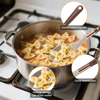 Juego espátulas silicona antiadherente cuchara cocina
