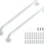 Barras agarre ducha acero inox 24" antiderrap set 2