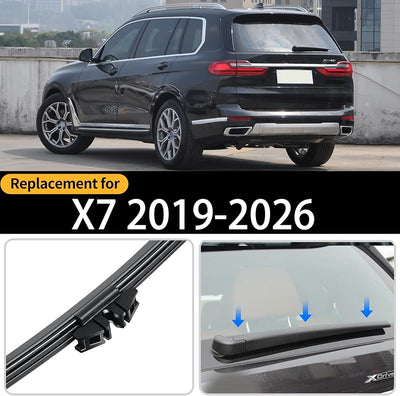 Set brazo y escobilla limpiaparabrisas trasero BMW X7 19-26