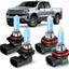 Kit 4 Bombillas 9005 H11 para Chevy Avalanche 07-13