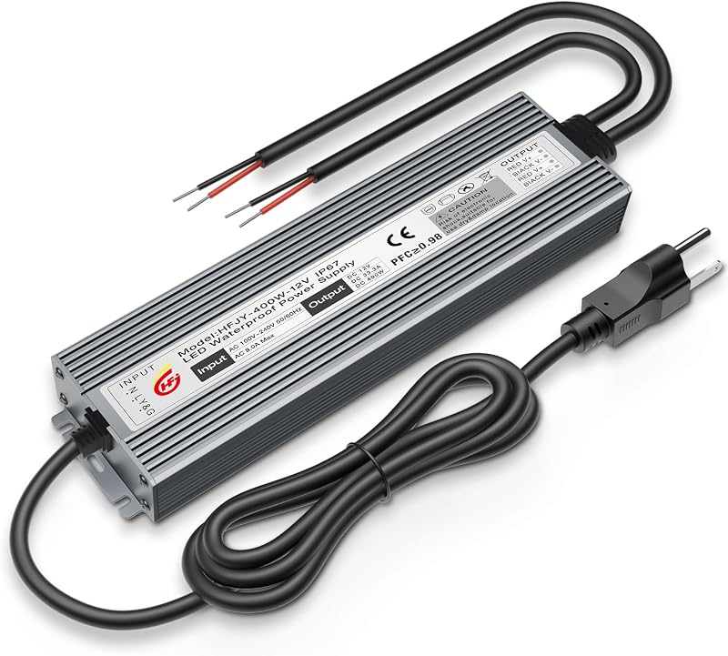 Controlador LED 12V IP67 3 clavijas