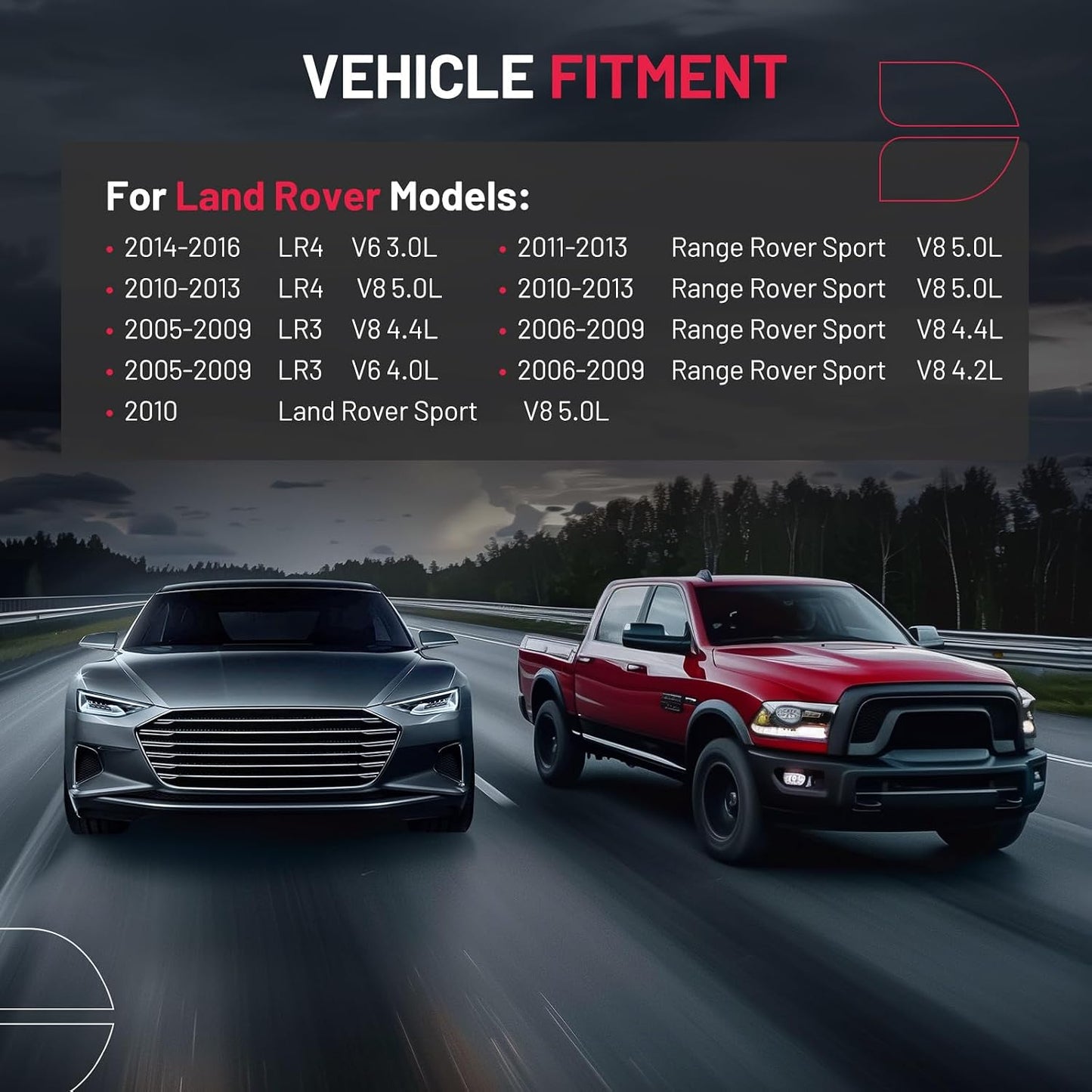 Depósito refrigerante comp Land Rover LR3 LR4 Sport 4.2L