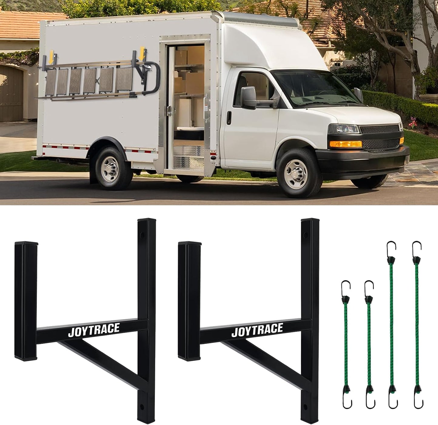 Estante lateral remolque 2 estantes acero ajustable 353lb