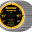 Hoja sierra circular 6-1/2pulg 40 dientes ATB eje 5/8pulg