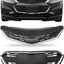 2 Pzas Parrilla Delantera y Superior Chevy Cruze