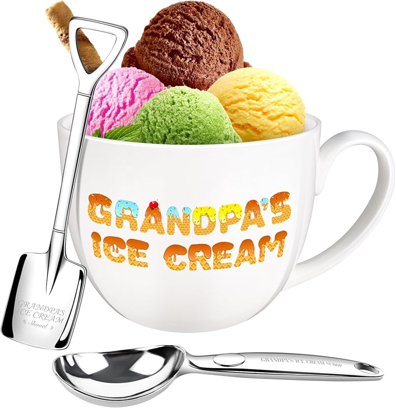 Cuenco helado 24oz regalo personalizado papá cumpleaños
