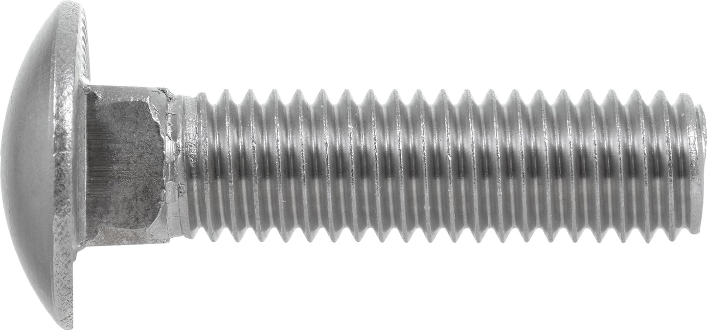 Perno carro acero inox 1/2x6 pack 10