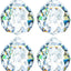 4 Bolas Prisma Cristal Atrapasueños Decoración