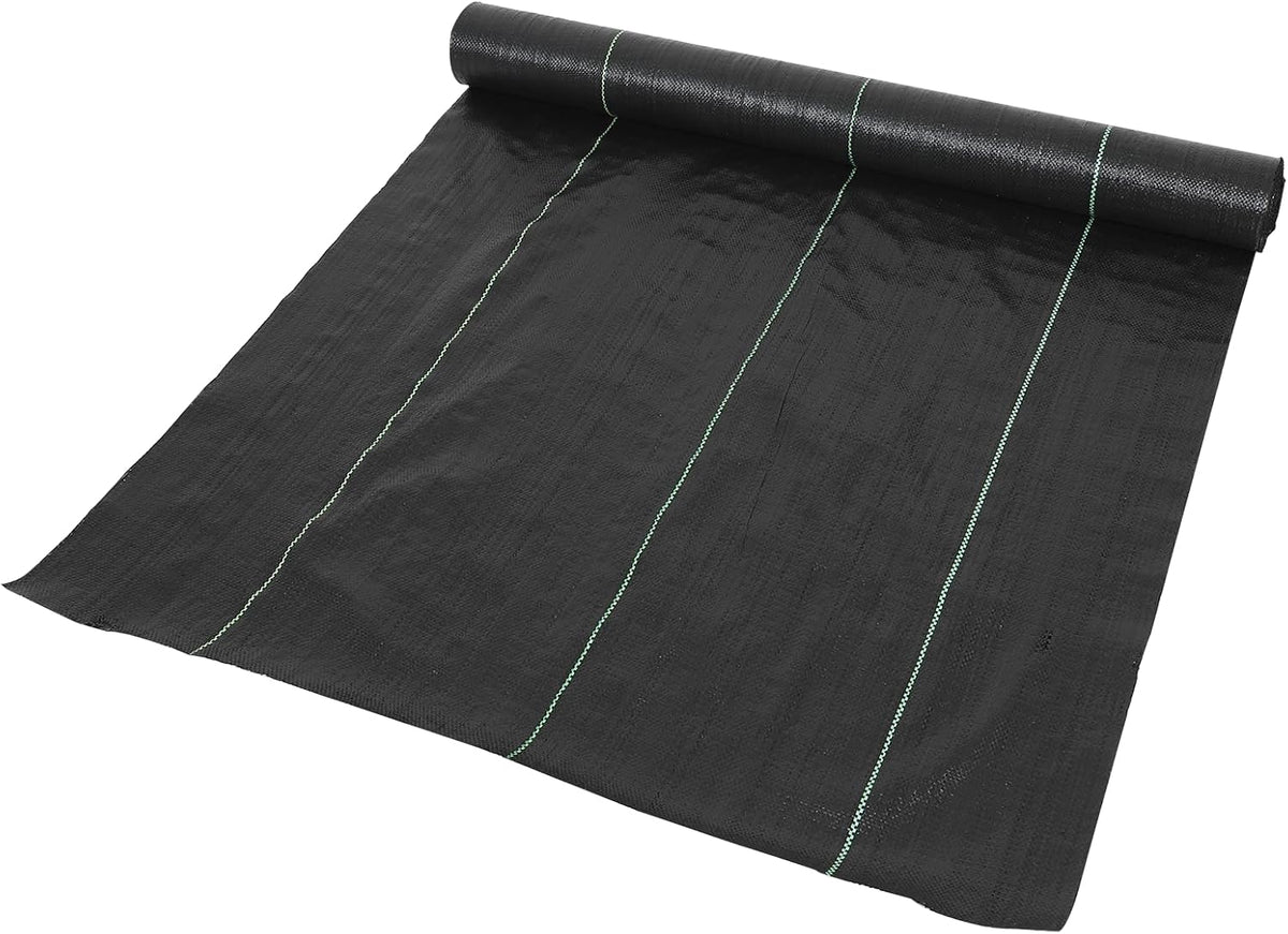 Tela negra 3x150ft para paisaje drenaje francés control de erosión