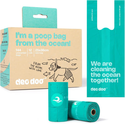 Bolsas plástico reciclado para perro 144uds a prueba fugas