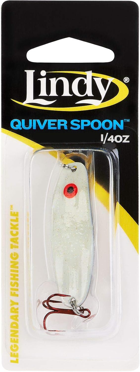 Cuchara de carcaj para pesca en hielo Walleye Crappie
