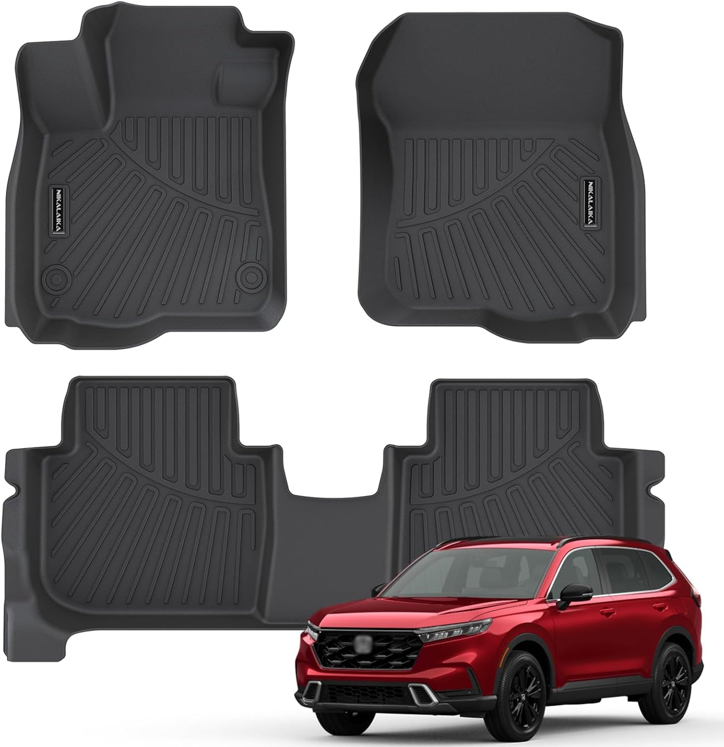 Alfombrillas piso Honda CRV 2023-26 TPE antiderrap