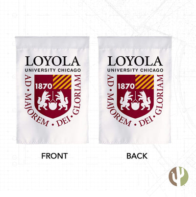 Bandera Loyola Chicago Ramblers 19x12" eventos