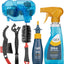 Kit limpieza bicicleta con cepillo y lubricante cadena