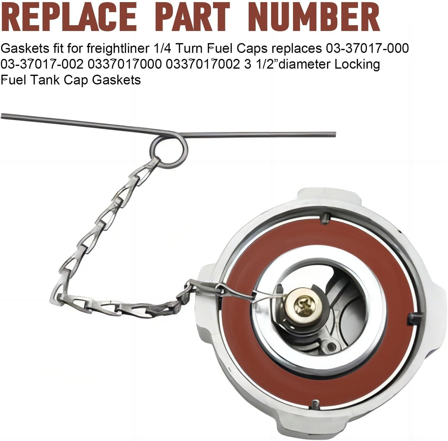 Junta Viton para tapa combustible Freightliner 03-37017-000