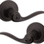 Manija puerta con cerradura llave bronce veneciano Smartkey