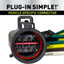 Kit cableado enchufable vehicular color negro
