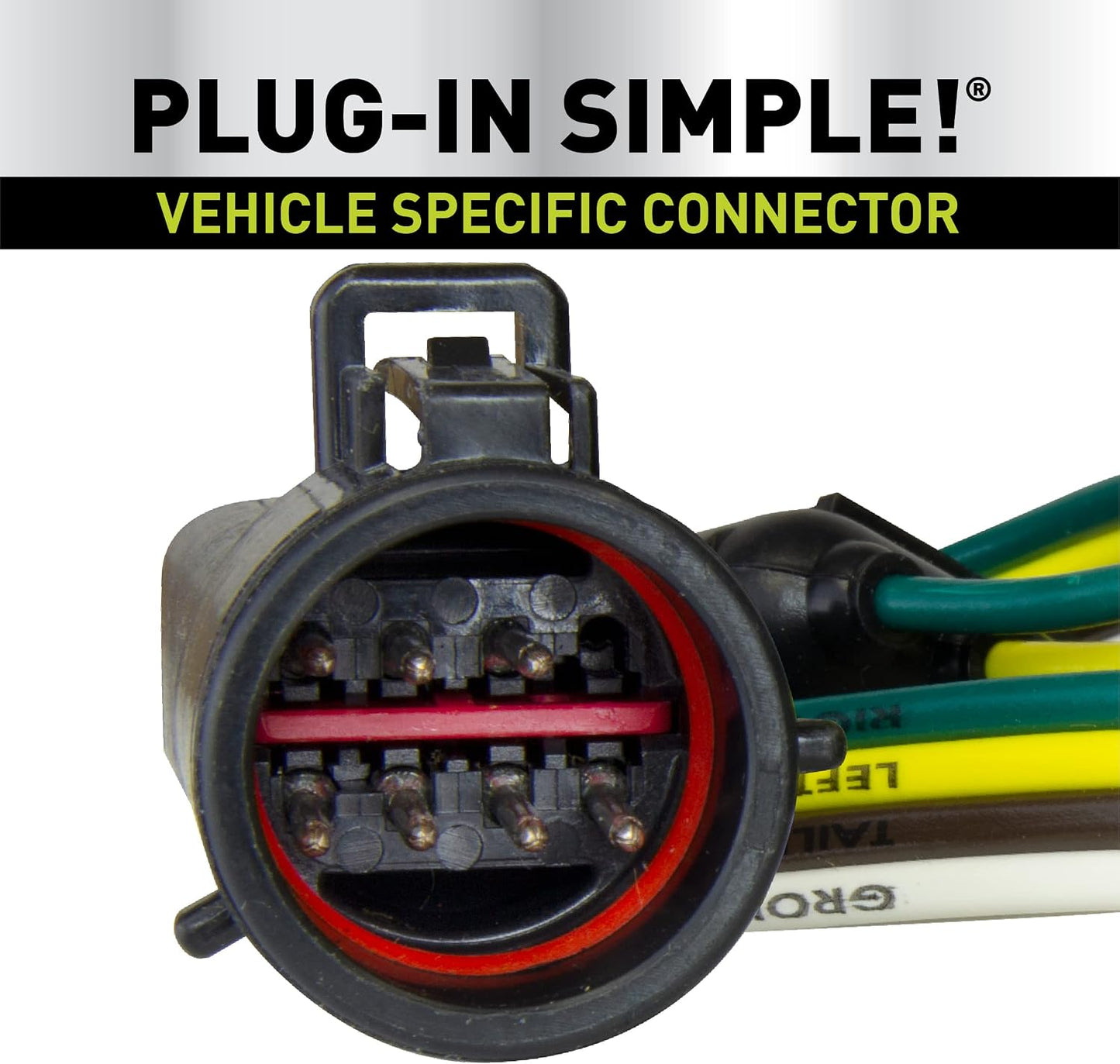 Kit cableado enchufable vehicular color negro