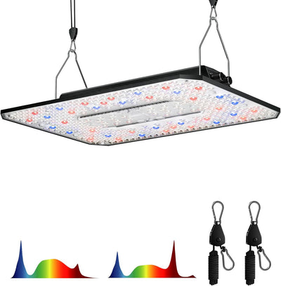 Luz LED crecimiento 150W espectro completo para plantas interiores
